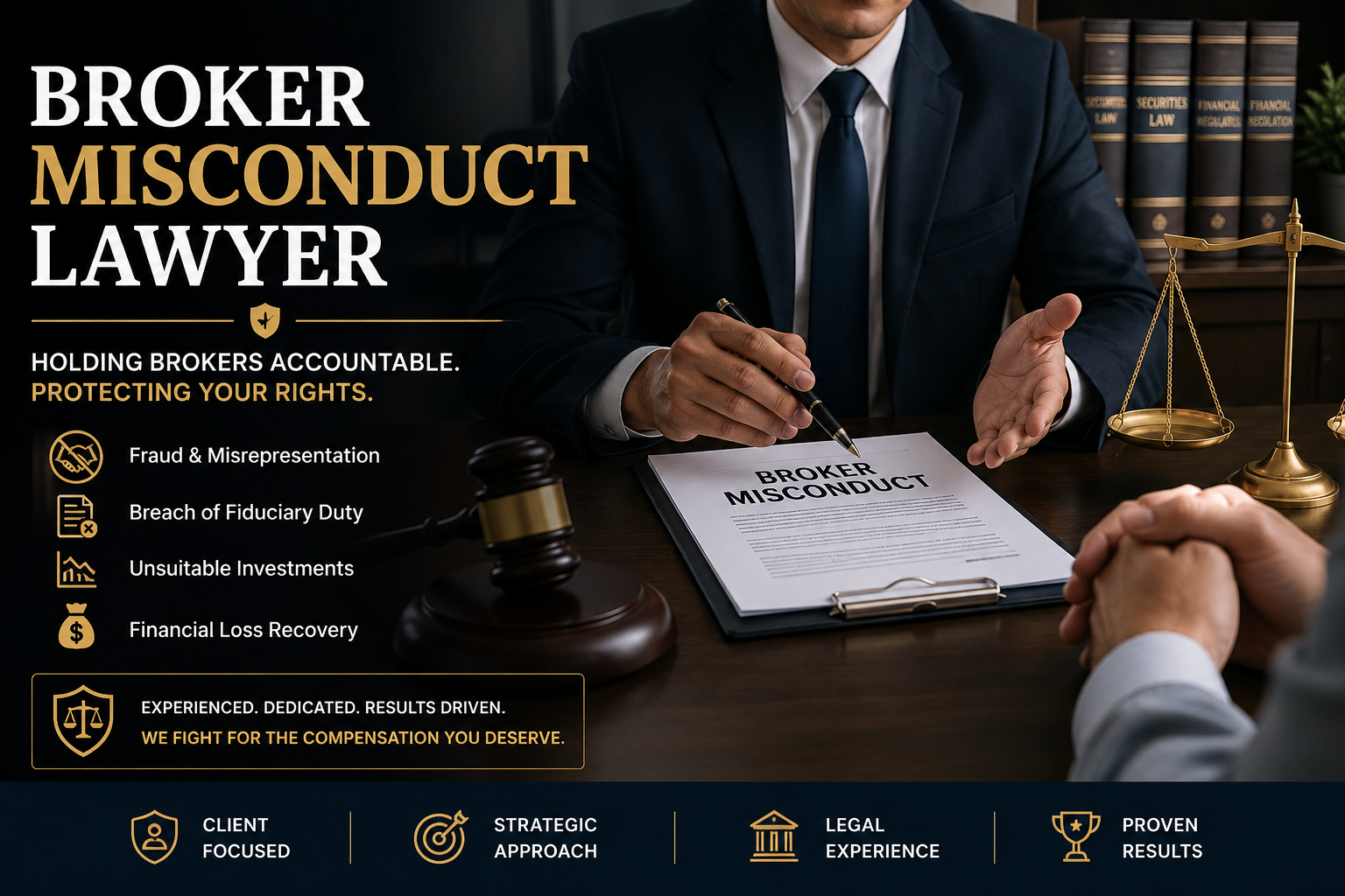 Broker Misconduct Lawyer: How the Right Legal Help Can Protect Your Investments