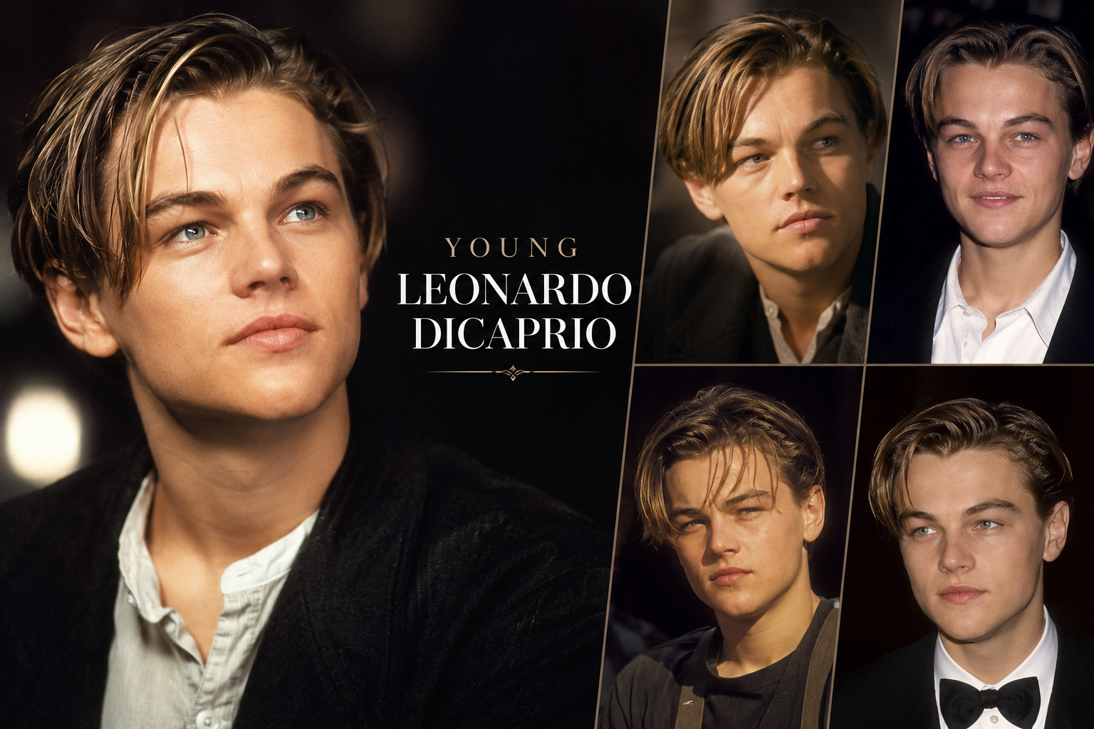 leonardo dicaprio young